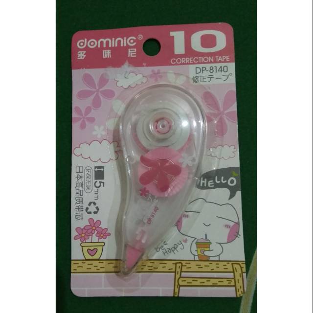 Correction tape (tiep x kertas) 10m roll