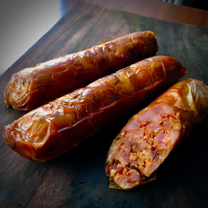 

Grandpa's Hungarian Paprika Smoked Pork Sausage / Sosis Asap Paprika Hungaria