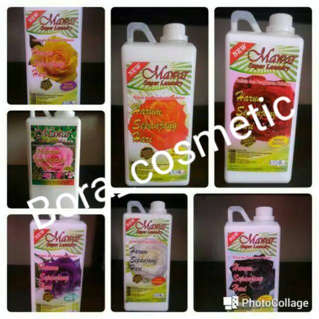 MSL mawar super laundry pelicin,pewangi pakaian