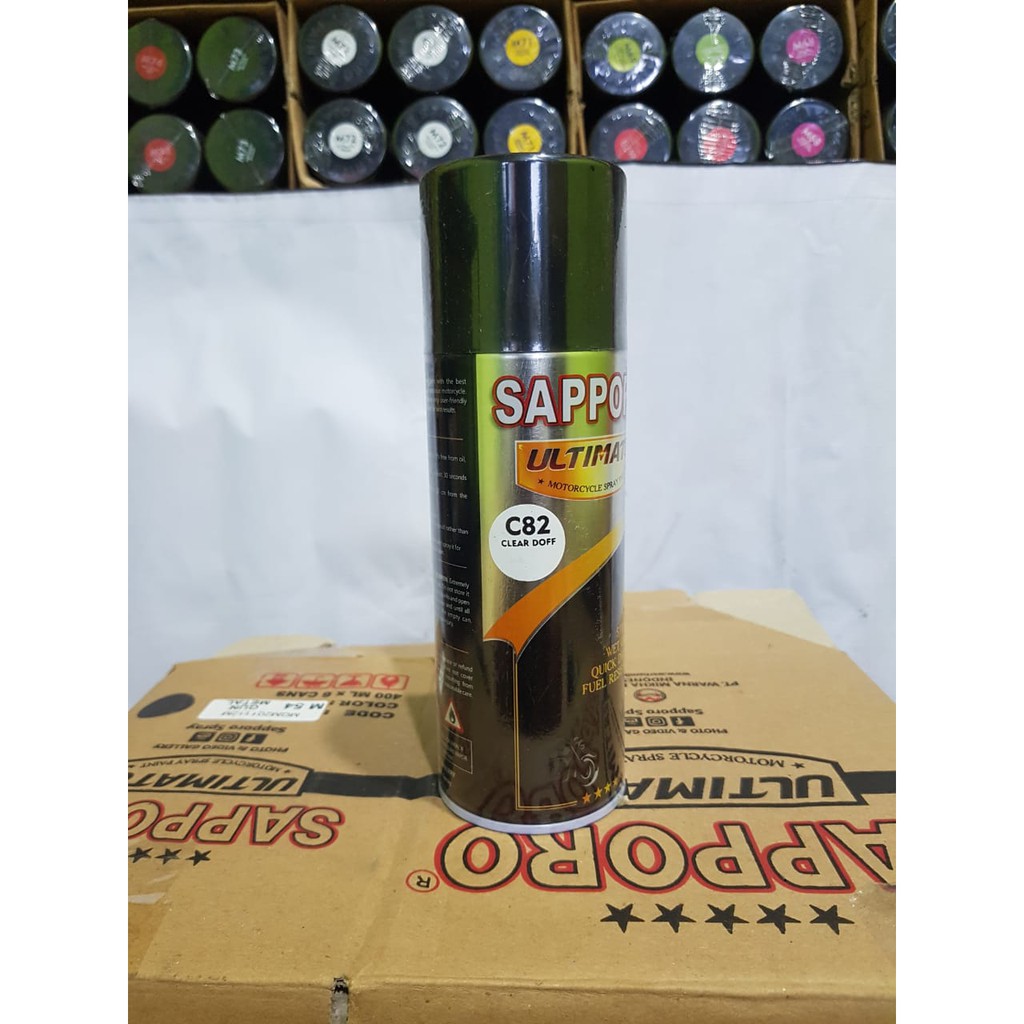 

C82-Clear Doff: Sapporo ULTIMATE Paint/Cat Semprot Sapporo/Pilok
