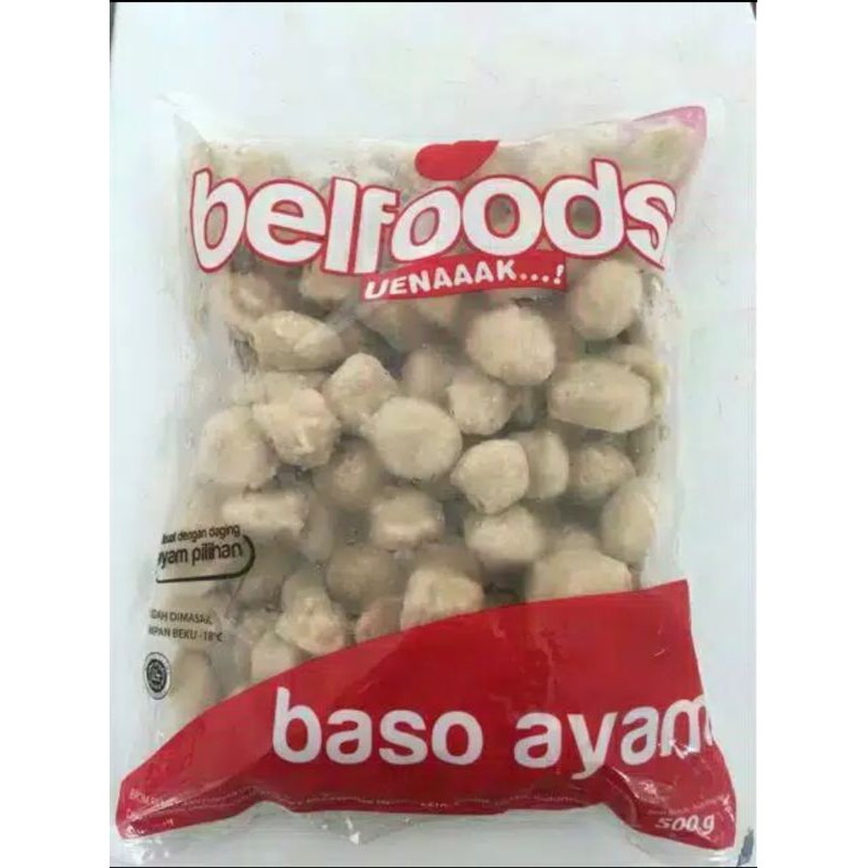 

Belfoods Uenaaak Bakso Ayam Mini ( kerikil ) 500gr