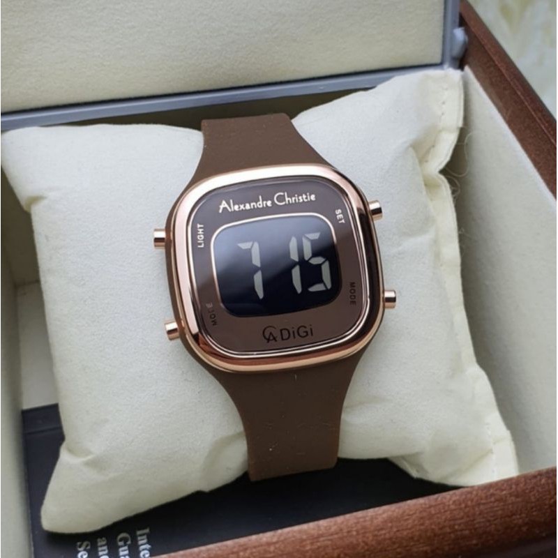 ALEXANDRE CHRISTIE AC 9336 ROSEGOLD BRWON AC9336 WANITA ORIGINAL