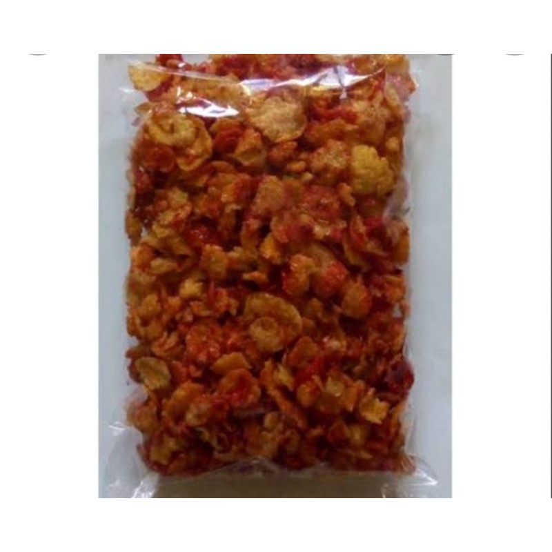 

keripik jagung / emping jagung balado 500 gr