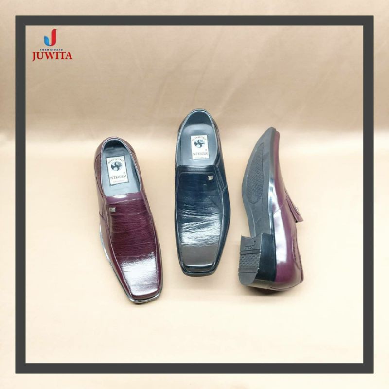 Sepatu Pantofel Pria ( asli kulit ) merk Steiger