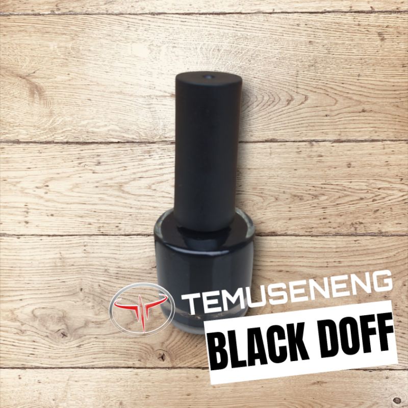 Cat Hitam Doff Black Dof Black Matte Dop Cat Oles Penghilang Lecet Baret Mobil Motor Sepeda