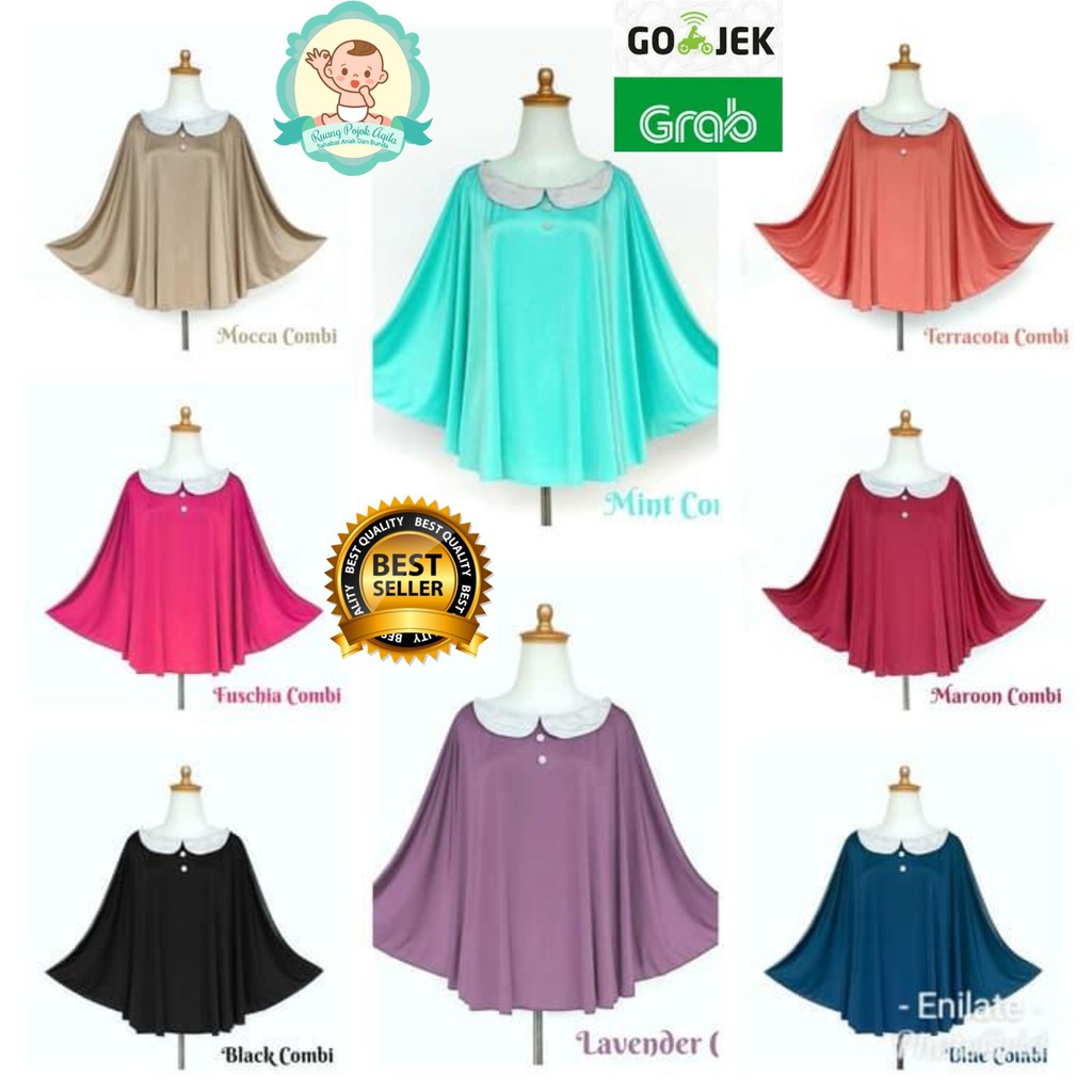 (FREE GIFT) Nursing Cover Cape Cuddle Me CuddleMe | Apron Penutup Menyusui