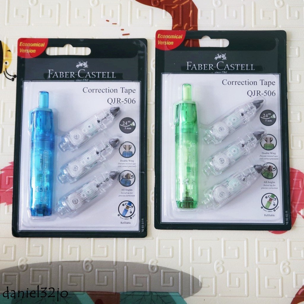 

FABER CASTELL COR TAPE QJR-506 + 3 REF