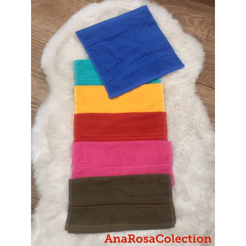 Handuk mutia 30x30 warna / saputangan / handuk lap / handuk muka / handuk serbaguna