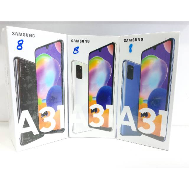 SPESIAL HR INI CUCI GUDANG HP  Hp Samsung A31 Ram 8/128GB garansi resmi sein 1 Tahun Baru Segel
