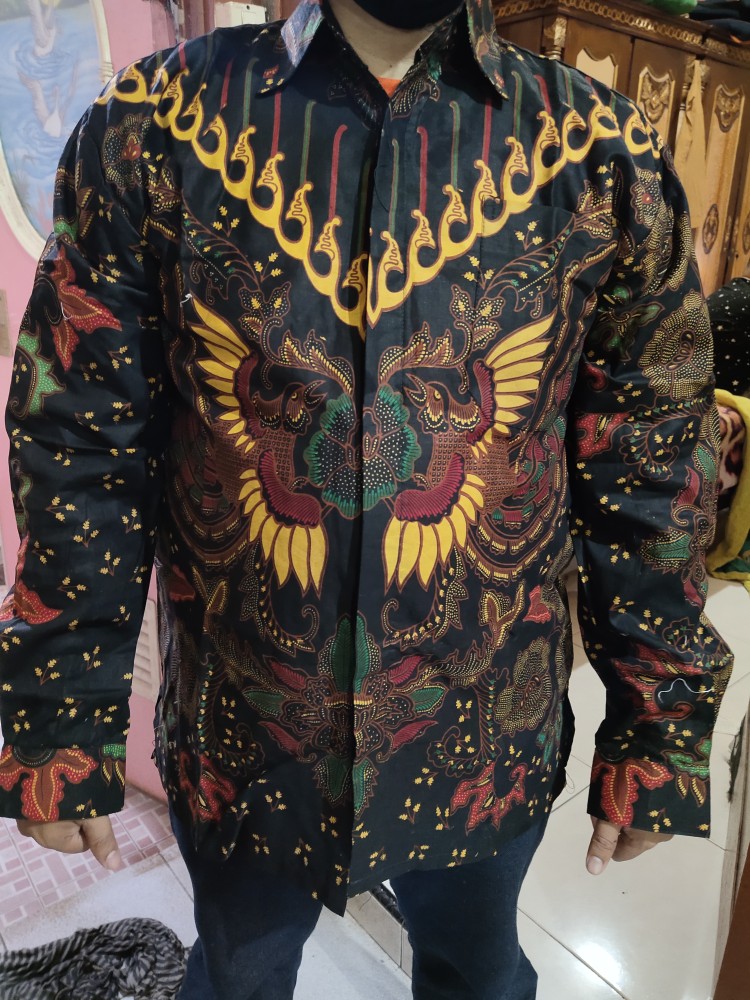 Aljazvian Batik Kbp  Kemeja Batik Panjang