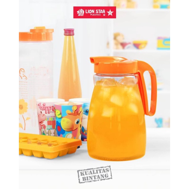 PAMELO WATER JUG 2.1 LITER LION STAR / TEKO PLASTIK / TEMPAT AIR MINUM