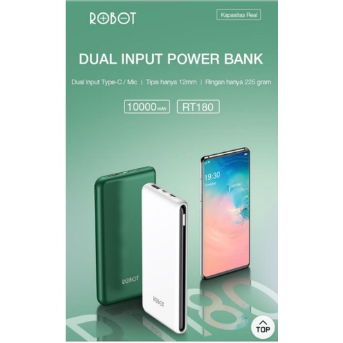 POWERBANK ROBOT RT180/POWERBANK ROBOT 10000MAH