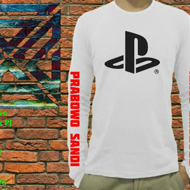 Baju lengan panjang Prabowo Sandi