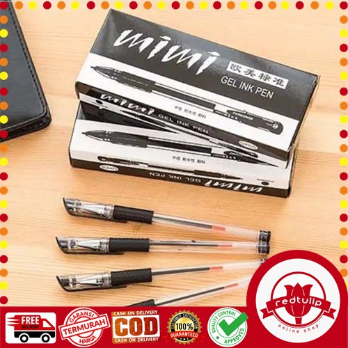 Pulpen Gel Bolpoin Pulpen Import / Pena Gel Import Murah / Pulpen Kantor