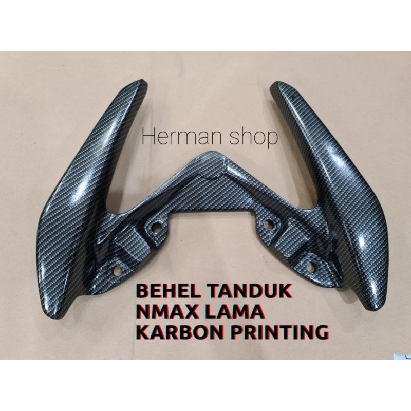Behel Tanduk Carbon Nmax old - Nmax New / Behel Carbon Nmax New Nmax Old / Behel tanduk carbon Nmax 