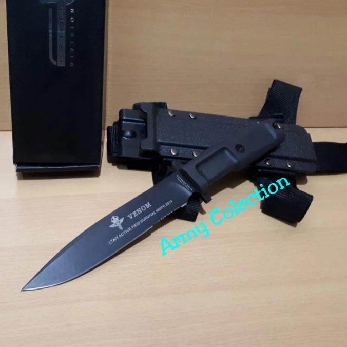 Pisau venom sangkur paha tactical