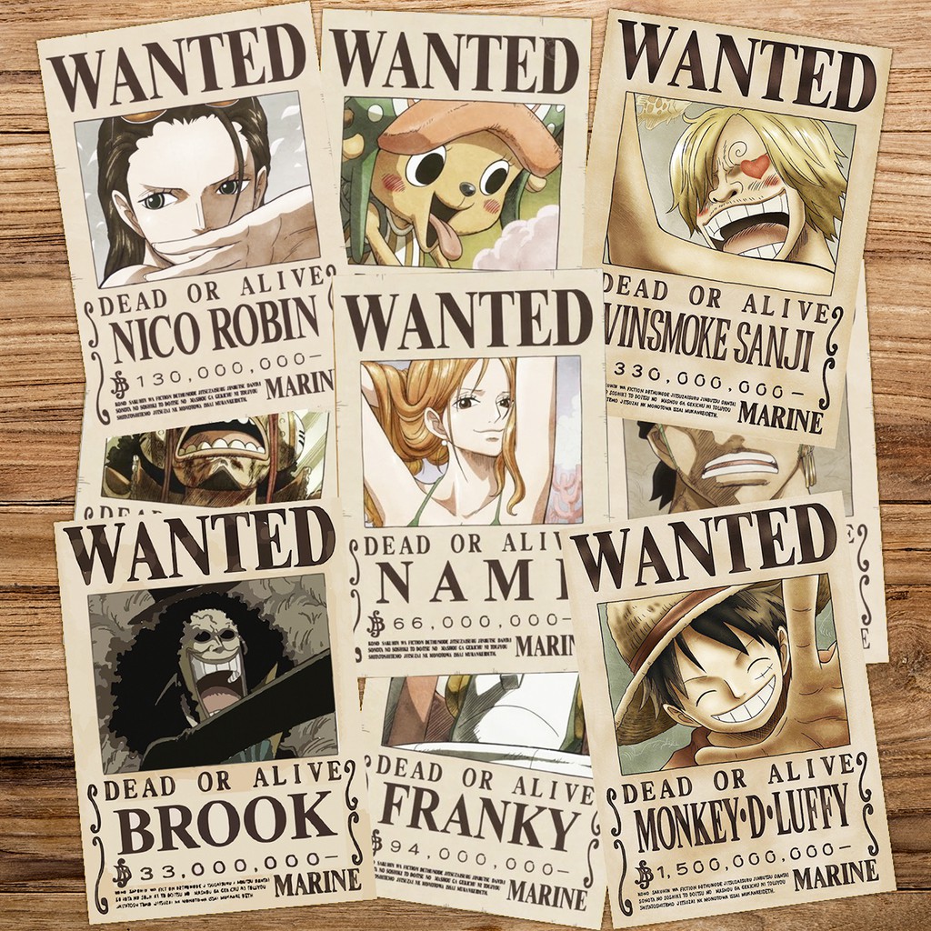 

AC260 - POSTER PREMIUM ONE PIECE WANTED | ART CARTON 260 | PRINTKIT A4