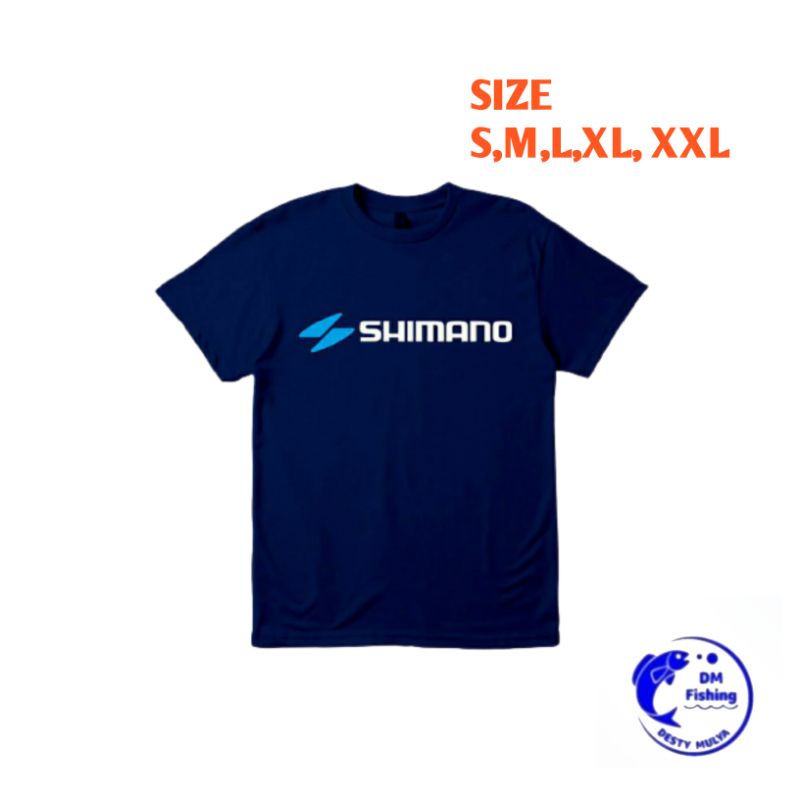 KAOS SHIMANO LABEL LENGAN PENDEK