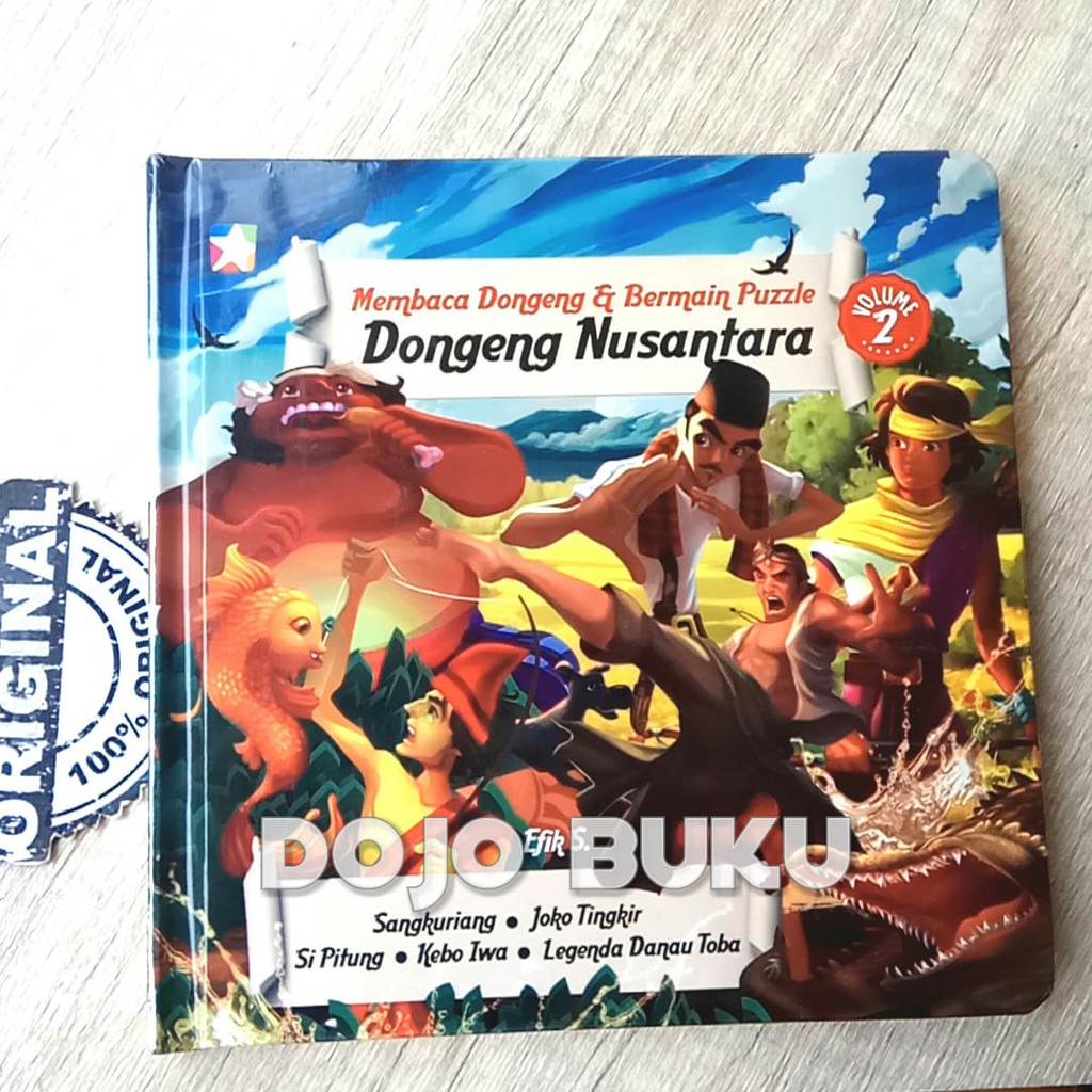 Seri Opredo Membaca Dongeng Dan Bermain Puzzle Dongeng Nusantara by Fx Sukamto Hard Cover