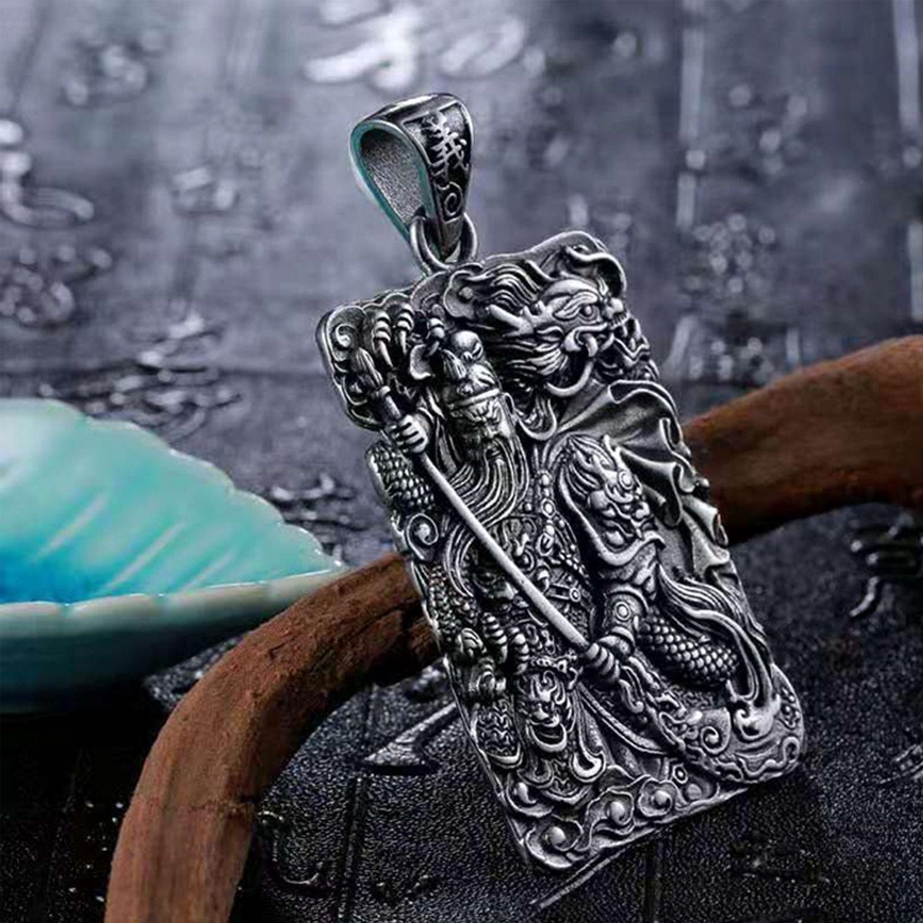 Top Kalung Liontin Pria Keren Logam Yibo Yuntian