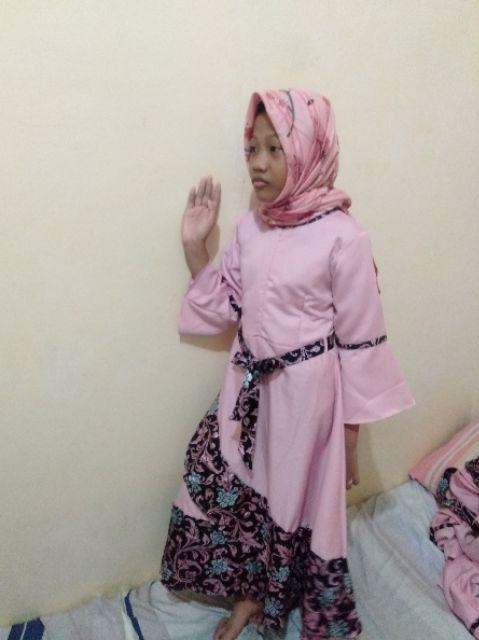 Couple Ramadhani Rafa Sarimbit Batik Ramadhani Seragam Batik Keluarga Couple Family Dress Batik Anak