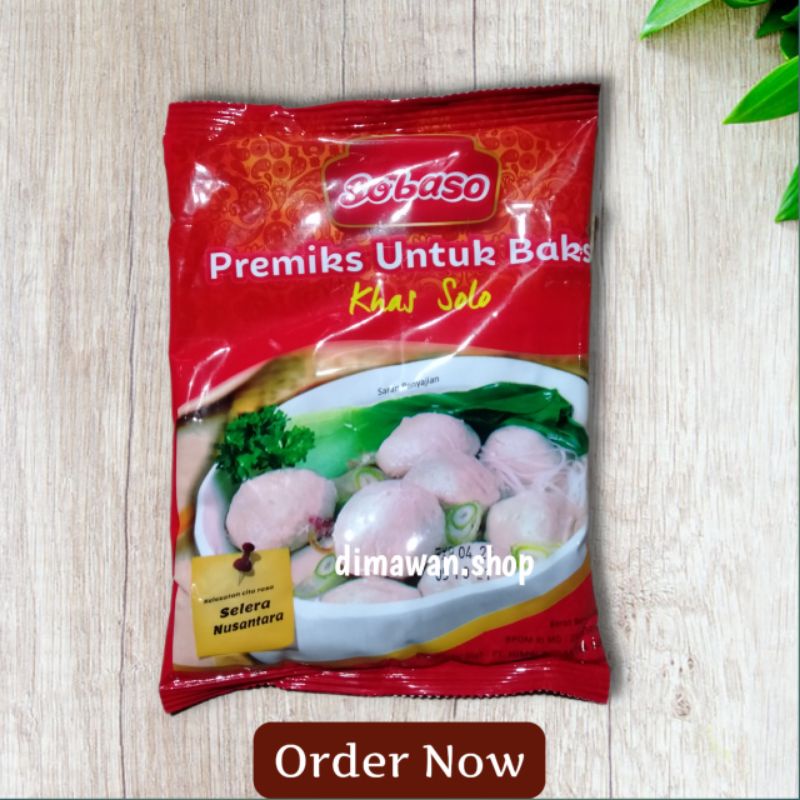 

SOBASO tepung adonan bakso khas Solo 250 gram