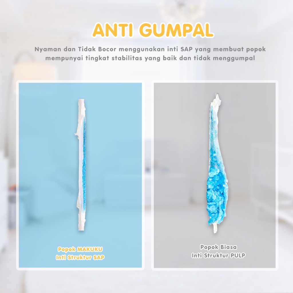 [ECER 1 BAL] Makuku Air Diapers NEW DRY CARE / SLIM CARE / COMFORT FIT Popok Bayi