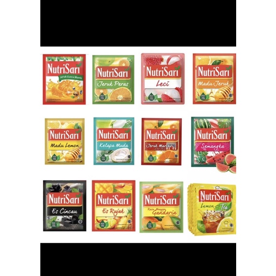 

NUTRISARI SACHET ALL VARIANT 10X14gr