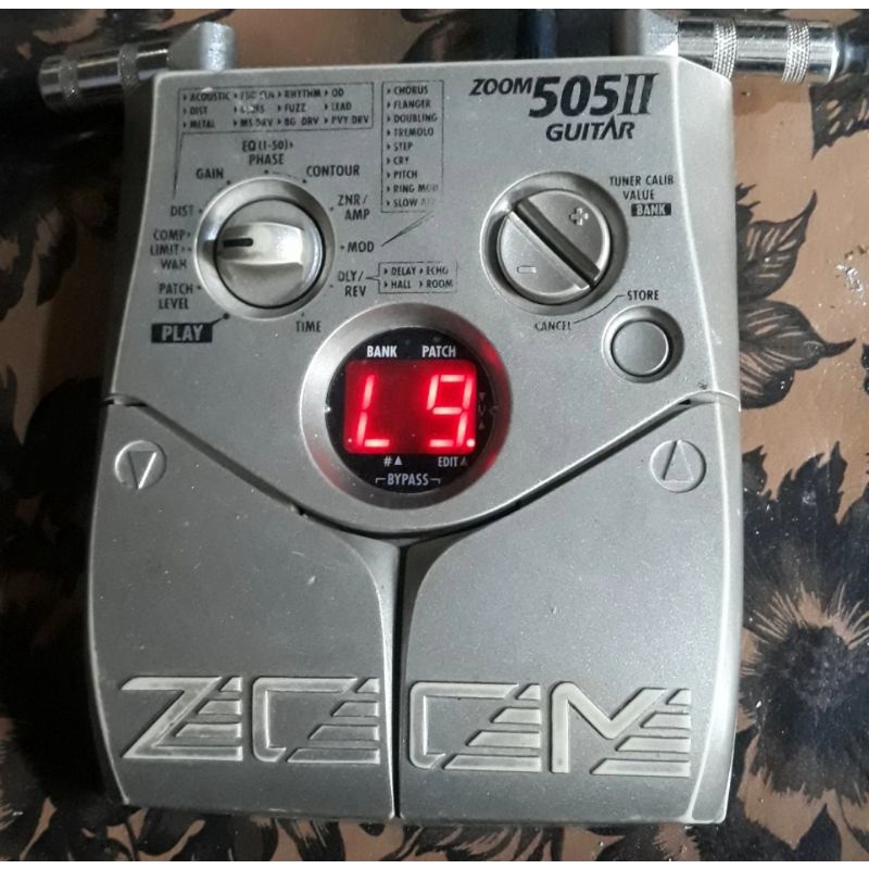 efek gitar zoom 505