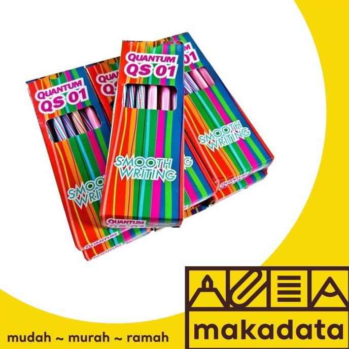 

Ready stock] PULPEN | BOLPEN QUANTUM QS-01 (12 PAK) MURAH