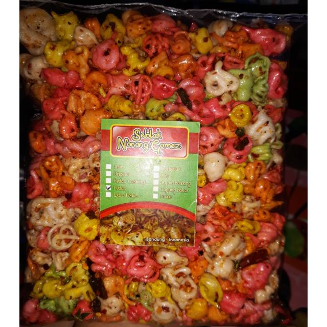 

Kerupuk keong kemasan 1 kg