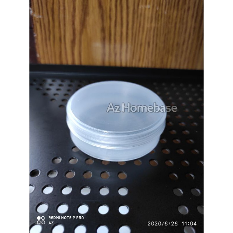 Pot Lulur 100gr Ceper Natural - Pot Lulur 100 gram Ceper Bening - Pot Lulur 100gram Transparan