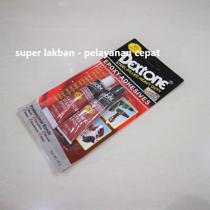 Lem Dextone Besi Plastik Epoxy Adhesives 30 menit 48gram