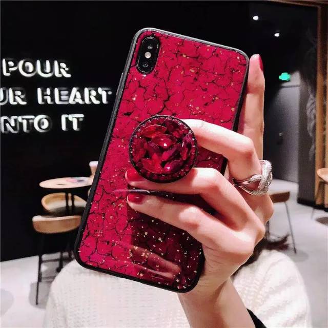 Case diamond OPPO C15 C12 C11 A53 A92 A52 A31 A9 A5 2020 A1K F11 F11Pro A3S F9 A7 A5s A12