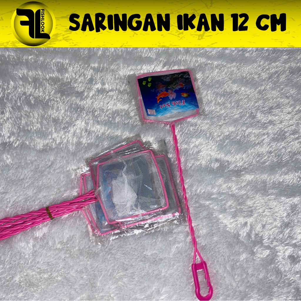 FISH NET 5 INCH serokan seser saringan ikan 12cm Aquarium Aquascape