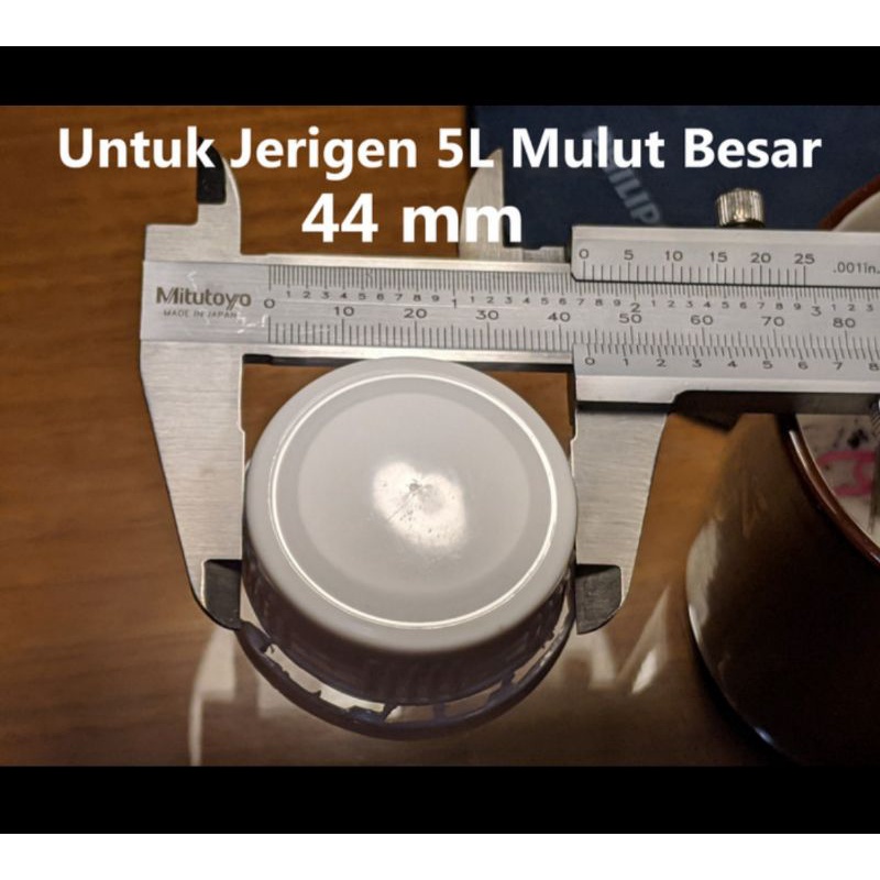 tutup Jergen luar segel jerigen derijen 5 liter atau 1 liter Lubang besar BEST SELLER TOP