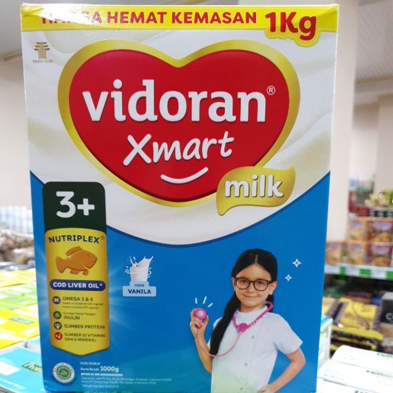 

Vidiran xmart 3+ vanila 1000g/1kg