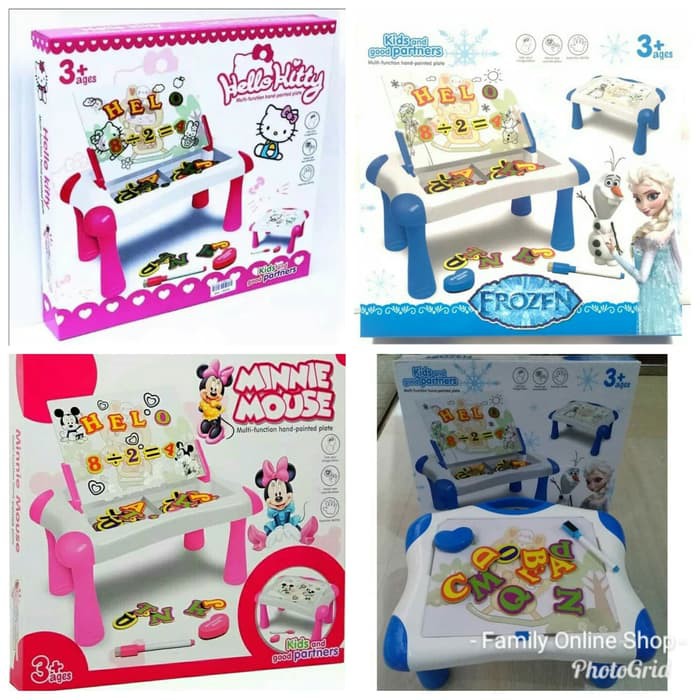 

Meja Belajar Papan Tulis Anak Wk91540