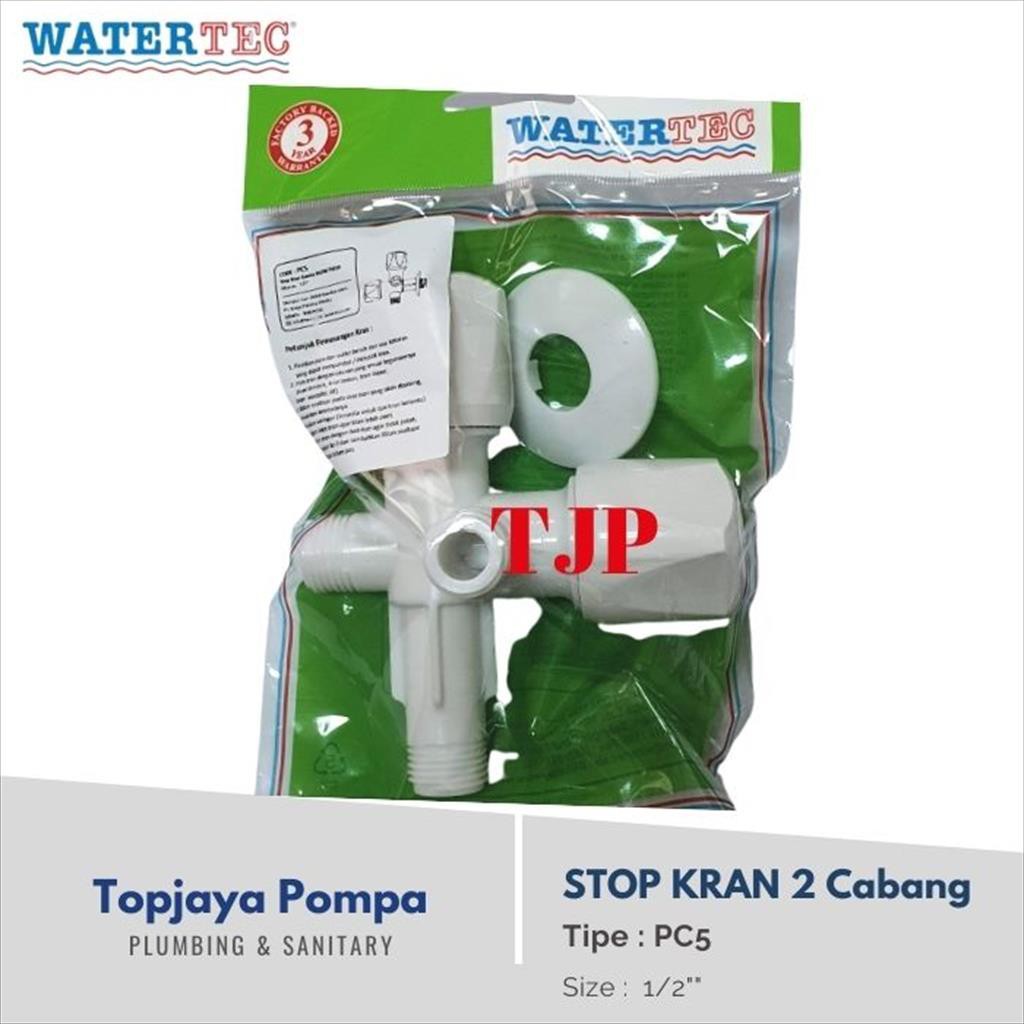 STOP KRAN PP WATERTEC 1/2&quot; PC5