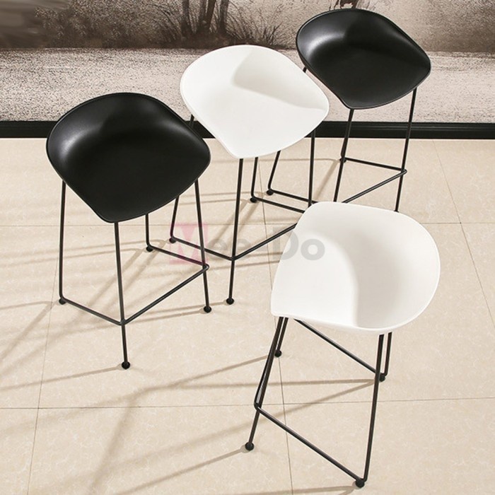 Kursi Bar Mee Do Minimalis Nordic Bar Stool Cafe Mini bar