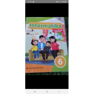 Informatika SD/MI Kelas 6 Erlangga
