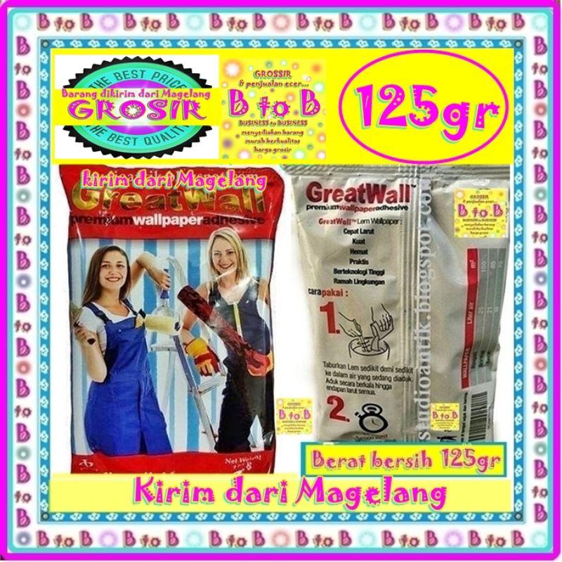 Lem Wallpaper GreatWall 125gr - Lem GreatWall 125gr - Lem Wallpaper GreatWall 80gr - GreatWall lem W