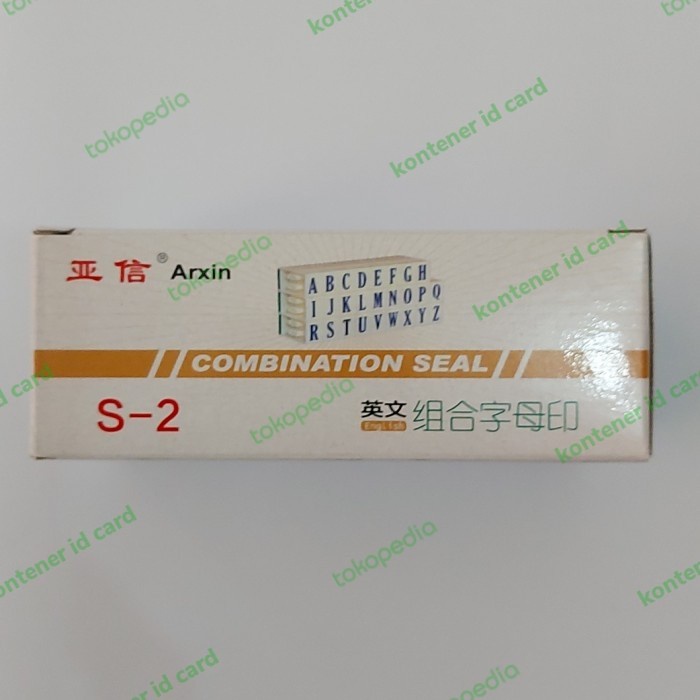 

Bagus S2 Stempel Huruf Rakitan Murah