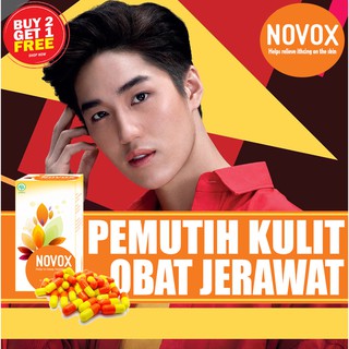 PEMUTIH KULIT PRIA NOVOX WANITA BADAN WAJAH TUBUH MUKA