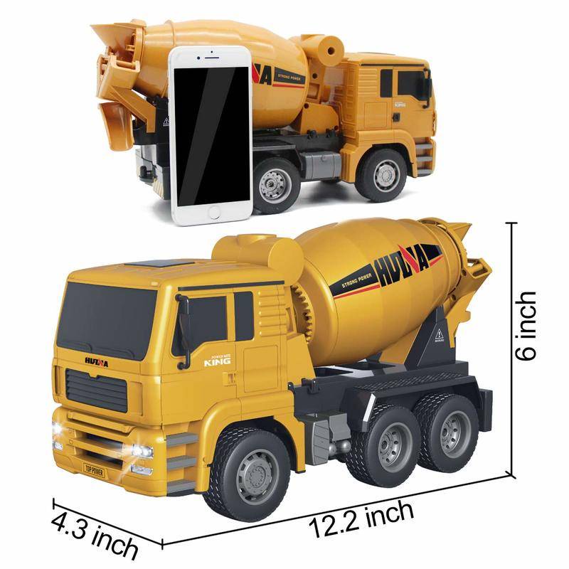 Huina 1333 1332 RC Molen Dump Truck 1/18 Truk Alat Berat RTR