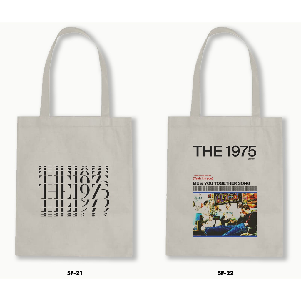 TOTE BAG RESLETING - THE 1975 B