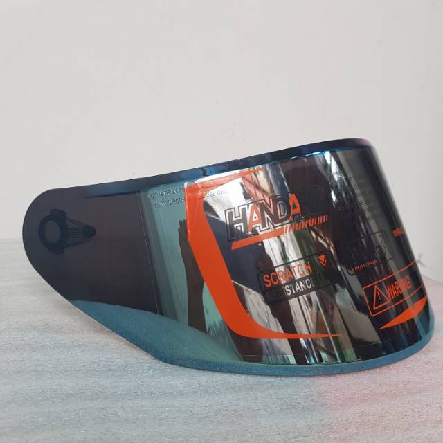 FLAT VISOR IRIDIUM BLUE NHK RX9 RX 9