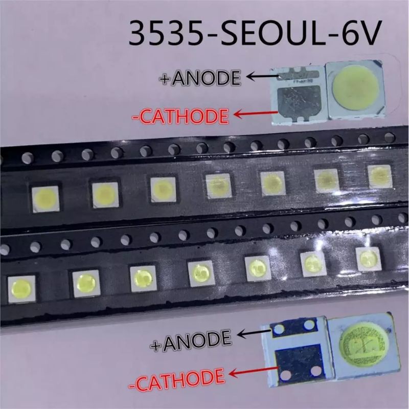 [10 mata] 3535 SMD LED untuk backlight tv