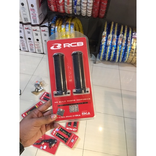 handgrip/handgrip rcb/handspad rcb/handgrip racing boy/handgrip rcb polos hitam/HG66/RCB