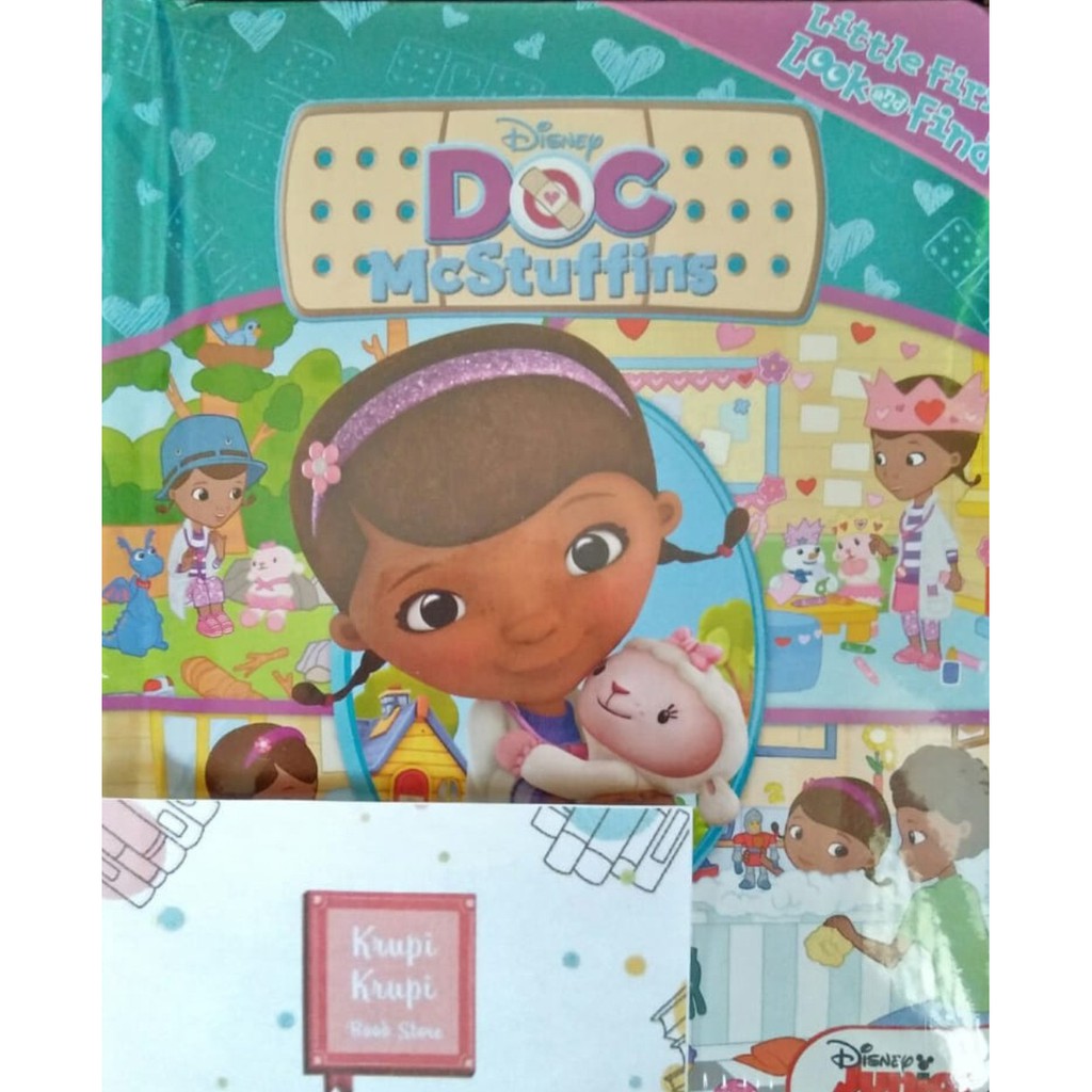 Buku Anak Import Disney Junior Dos McStuffins Look First and Find